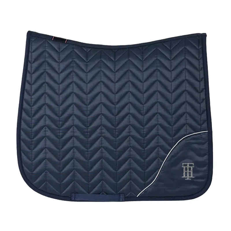 Tommy Hilfiger Rhinestone Dressage Saddlepad - Desert Sky